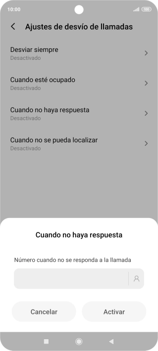 Introduce +34600132000 y pulsa Activar.