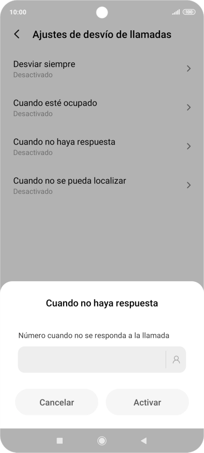 Introduce +34600132000 y pulsa Activar.