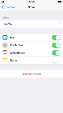 Pulsa la tecla de inicio para terminar y regresar a la pantalla de inicio.