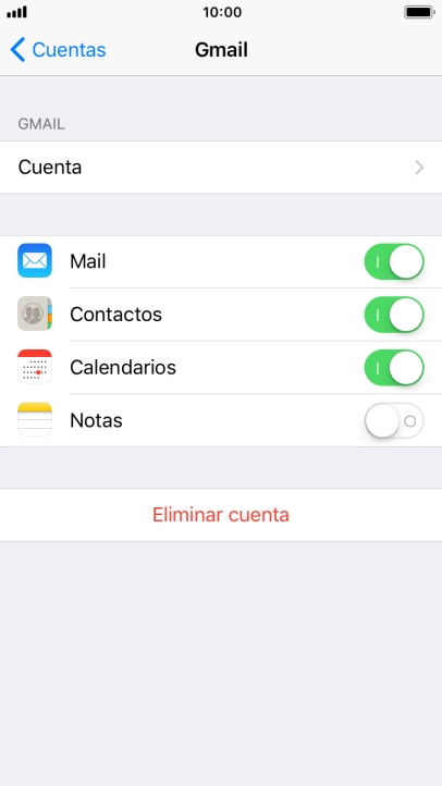 Pulsa la tecla de inicio para terminar y regresar a la pantalla de inicio.