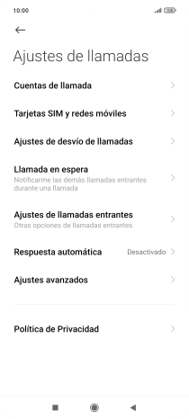 Pulsa Ajustes avanzados.