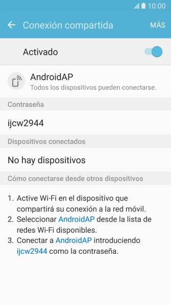 Pulsa la tecla de inicio para terminar y regresar a la pantalla de inicio.