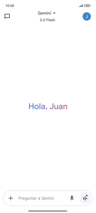 Pulsa el icono de perfil.