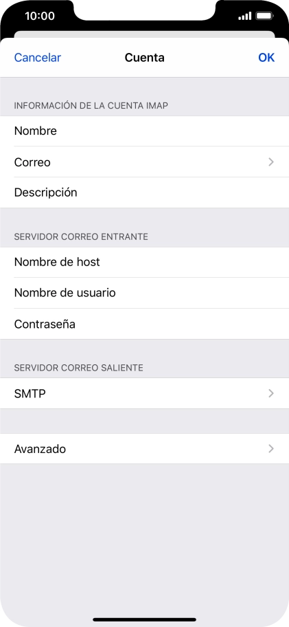 Pulsa SMTP.