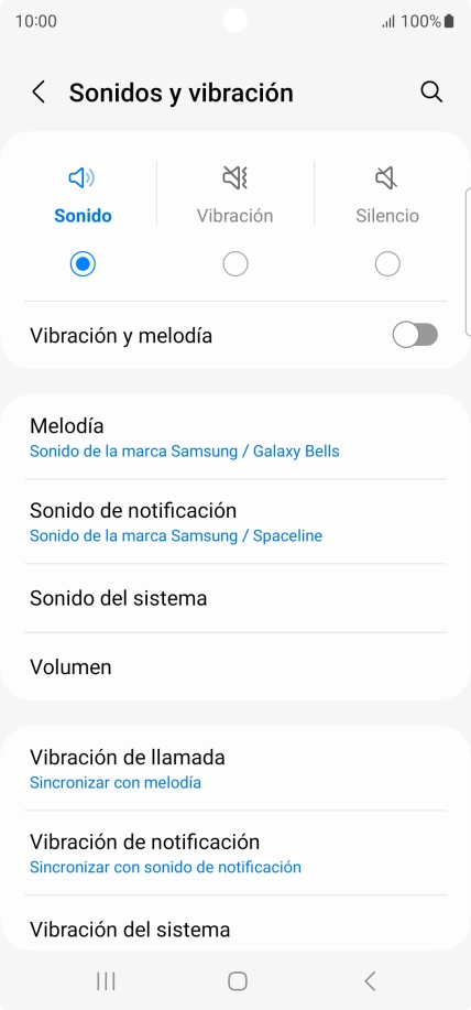 Pulsa Melodía.