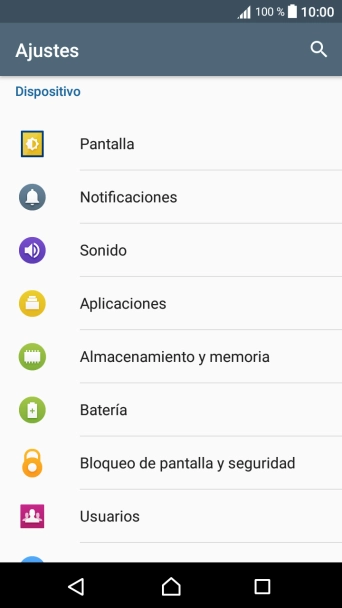 Pulsa Aplicaciones.