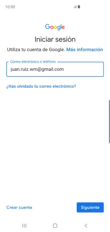 Pulsa Siguiente.