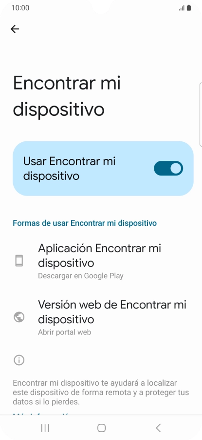 Pulsa la tecla de inicio para terminar y regresar a la pantalla de inicio.
