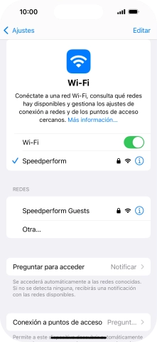 Desliza el dedo hacia arriba desde la parte inferior de la pantalla para terminar y volver a la pantalla de inicio.