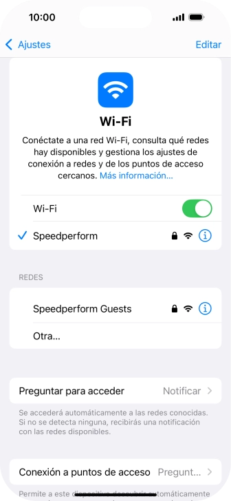 Desliza el dedo hacia arriba desde la parte inferior de la pantalla para terminar y volver a la pantalla de inicio.