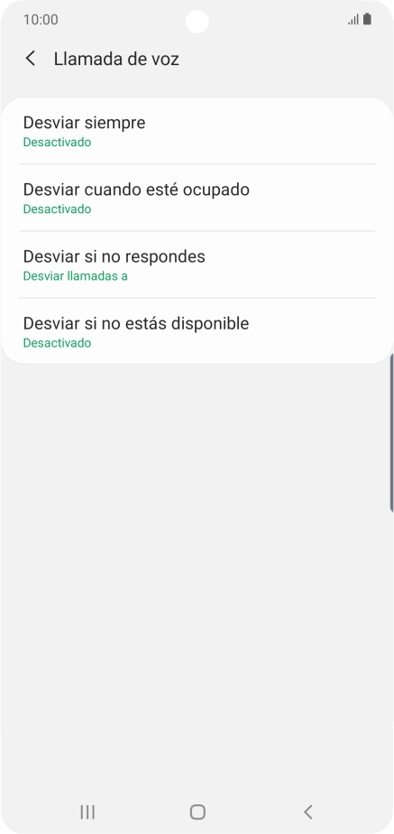 Pulsa la tecla de inicio para terminar y regresar a la pantalla de inicio.