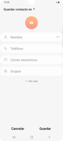 Pulsa la lista desplegable de la guía.