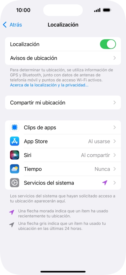 Pulsa la app deseada.
