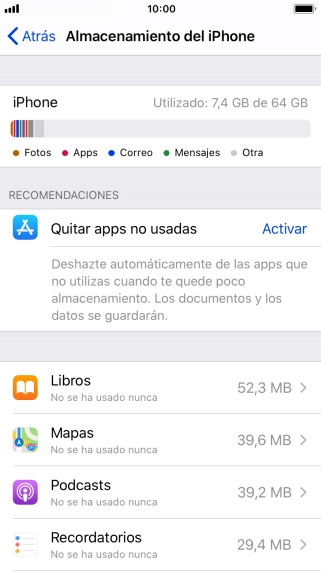 Pulsa la app deseada.
