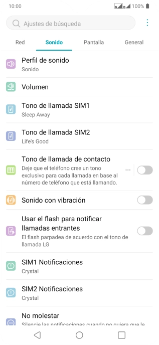 Pulsa la tecla de inicio para terminar y regresar a la pantalla de inicio.