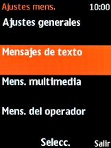Selecciona Mensajes de texto.