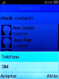Selecciona Teléfono.