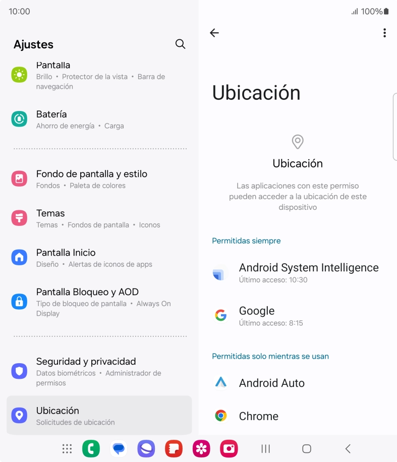 Pulsa la app deseada.