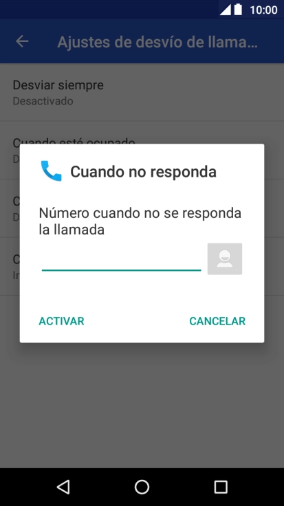 Introduce +34600132000 y pulsa ACTIVAR.