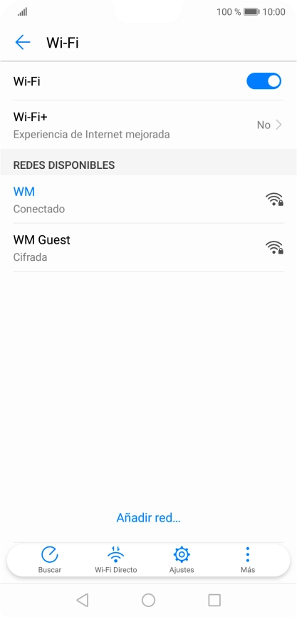 Pulsa la tecla de inicio para terminar y regresar a la pantalla de inicio.
