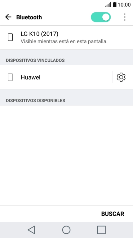 Pulsa la tecla de inicio para terminar y regresar a la pantalla de inicio.