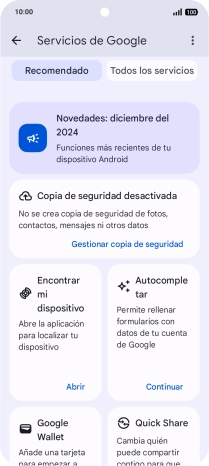 Pulsa Encontrar mi dispositivo.