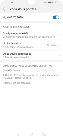 Pulsa la tecla de inicio para terminar y regresar a la pantalla de inicio.