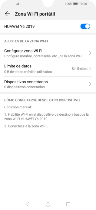 Pulsa la tecla de inicio para terminar y regresar a la pantalla de inicio.
