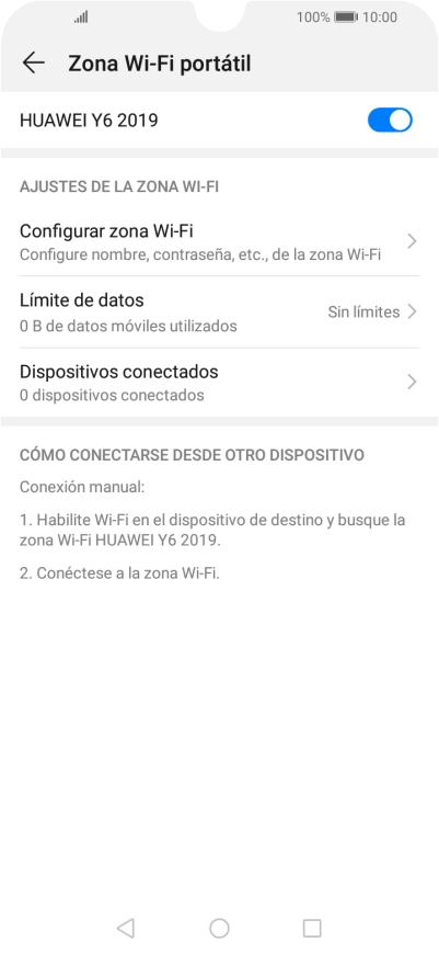 Pulsa la tecla de inicio para terminar y regresar a la pantalla de inicio.