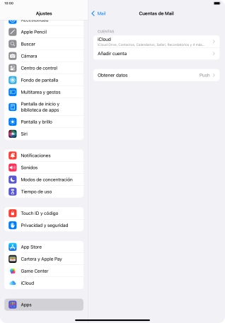 Pulsa Añadir cuenta.
