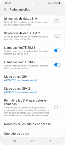 Pulsa el indicador junto a 