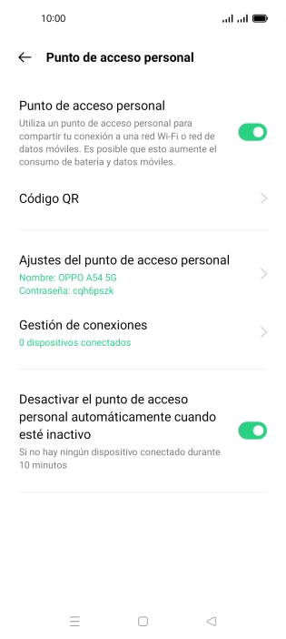 Pulsa la tecla de inicio para terminar y regresar a la pantalla de inicio.