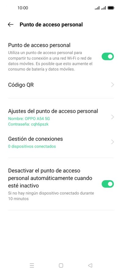 Pulsa la tecla de inicio para terminar y regresar a la pantalla de inicio.
