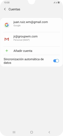 Pulsa la tecla de inicio para terminar y regresar a la pantalla de inicio.