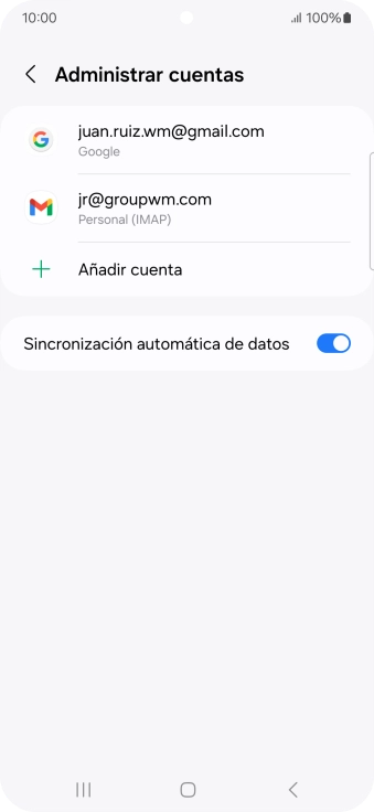 Pulsa la tecla de inicio para terminar y regresar a la pantalla de inicio.