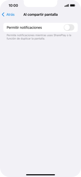 Pulsa el indicador junto a 