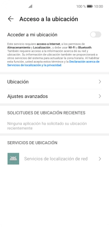 Pulsa el indicador junto a 