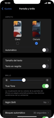 Pulsa el indicador junto a 