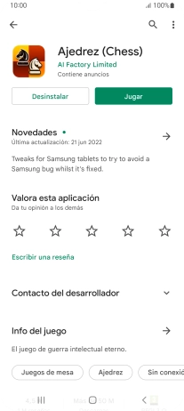 Pulsa Desinstalar.
