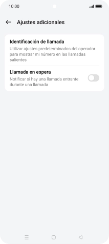 Pulsa el indicador junto a 