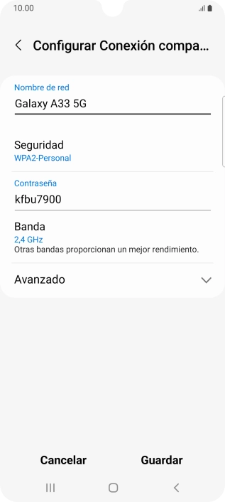 Pulsa en el campo bajo 
