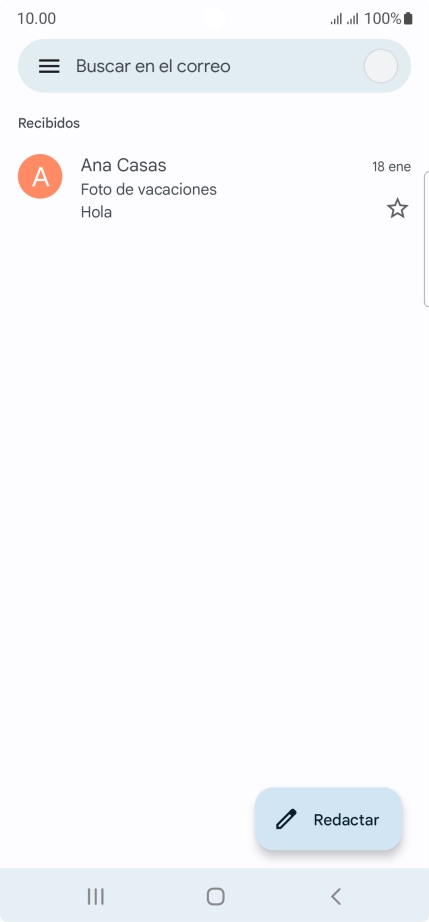 Pulsa el icono de perfil.