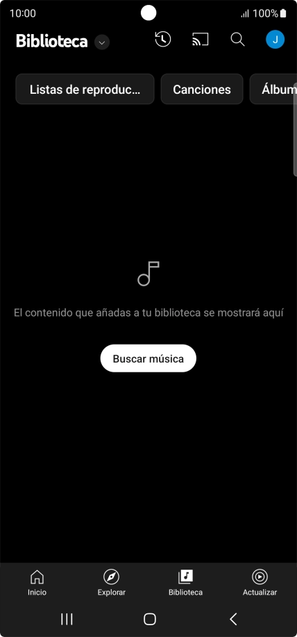 Pulsa la lista desplegable.