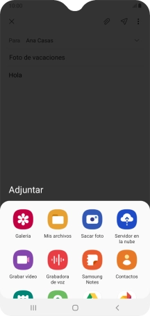 Pulsa Mis archivos y desplázate a la carpeta deseada.