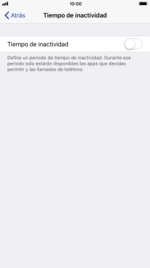 Pulsa el indicador junto a 