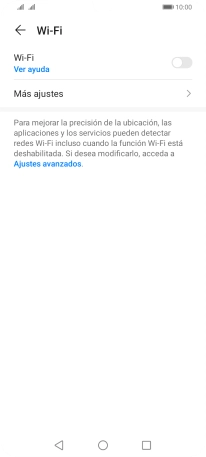 Pulsa el indicador junto a 