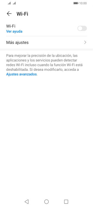 Pulsa el indicador junto a 