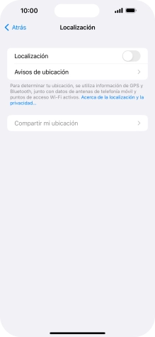 Pulsa el indicador junto a 