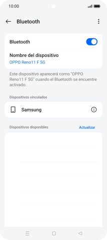 Pulsa la tecla de inicio para terminar y regresar a la pantalla de inicio.