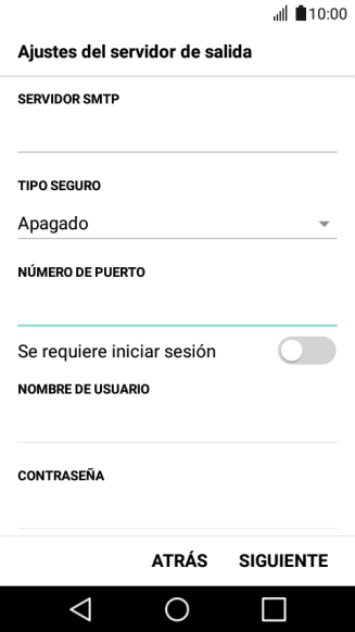 Pulsa el indicador junto a 